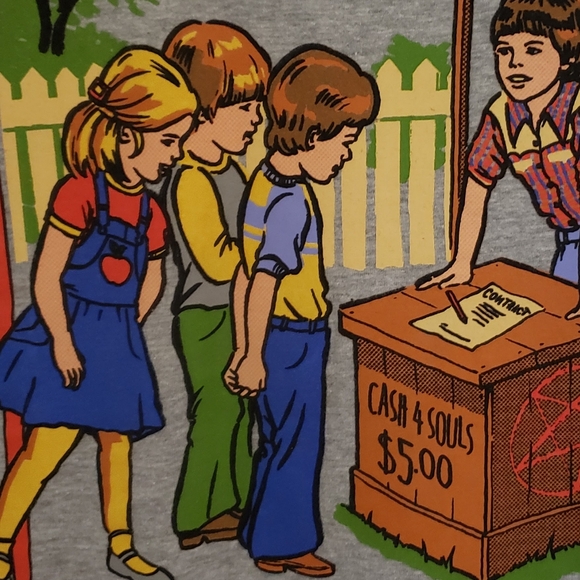 "Sell Your Soul" Comedy T-Shirt Size M - Picture 6 of 6